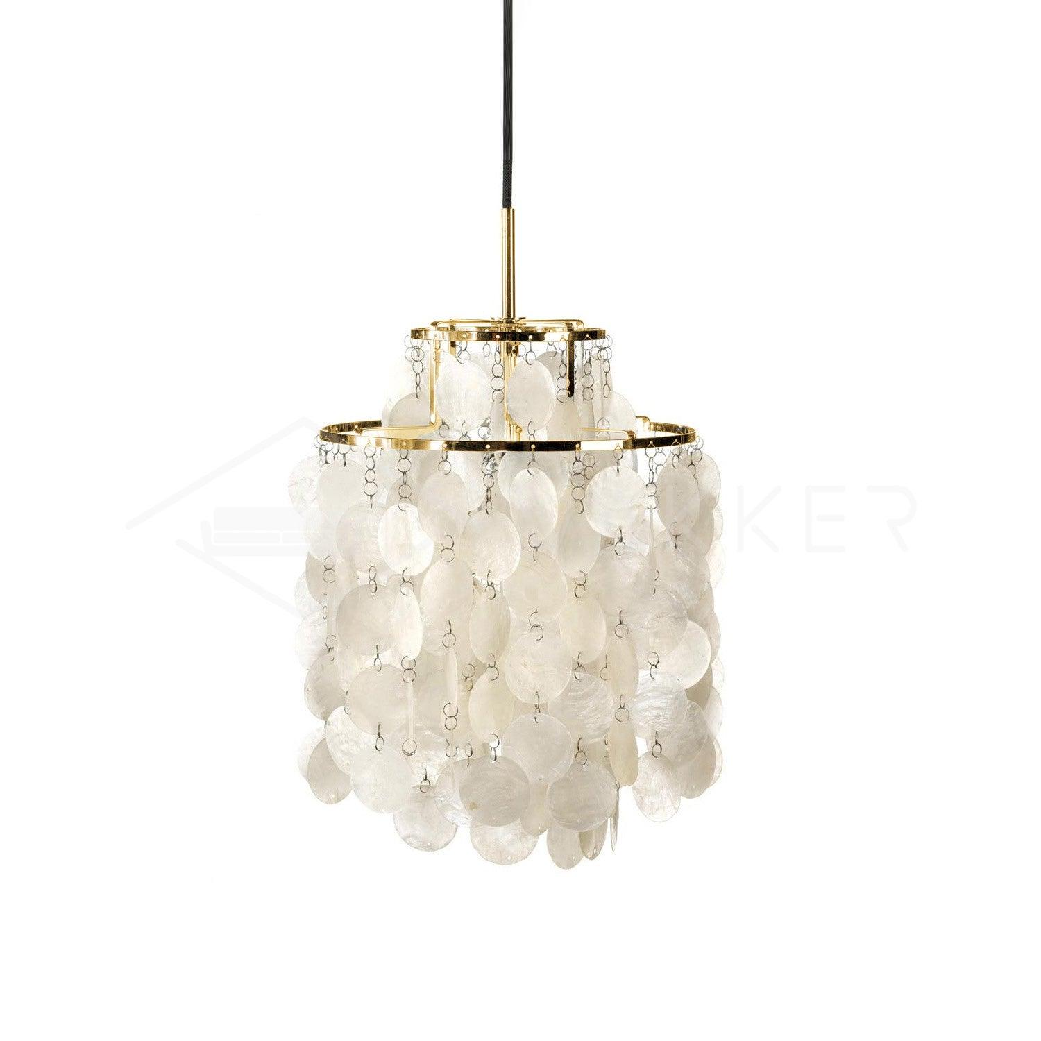 Round Shell Chandelier - Lamp Outdoor