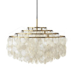 Round Shell Chandelier - Lamp Outdoor