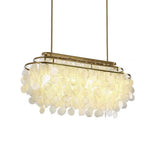 Round Shell Chandelier - Lamp Outdoor