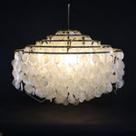 Round Shell Chandelier - Lamp Outdoor