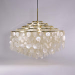 Round Shell Chandelier - Lamp Outdoor