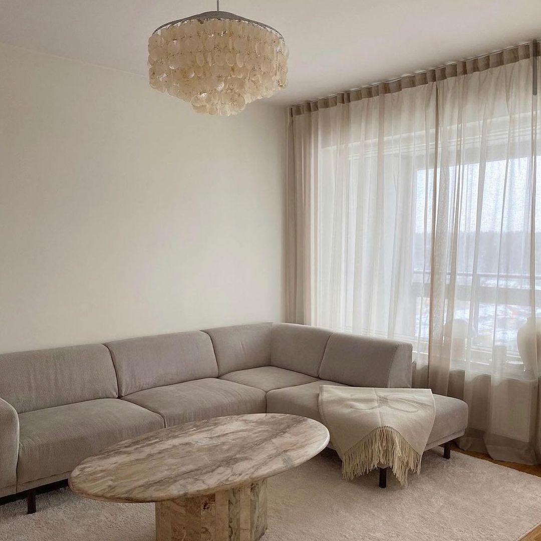 Round Shell Chandelier - Lamp Outdoor