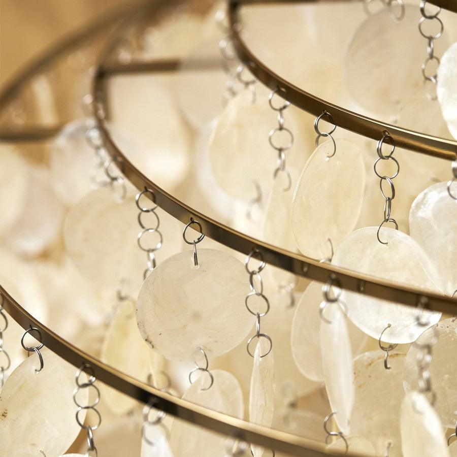 Round Shell Chandelier - Lamp Outdoor