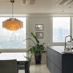 Round Shell Chandelier - Lamp Outdoor