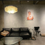 Round Shell Chandelier - Lamp Outdoor
