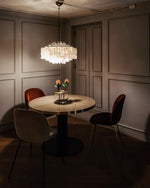 Round Shell Chandelier - Lamp Outdoor