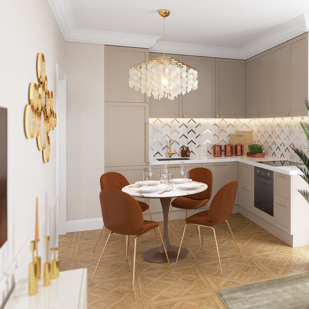 Round Shell Chandelier - Lamp Outdoor
