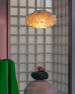 Round Shell Chandelier - Lamp Outdoor