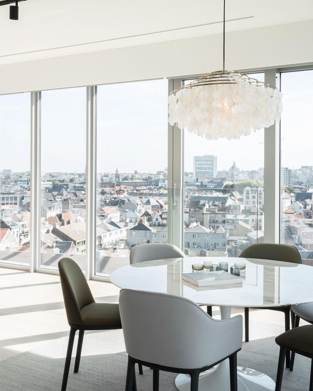 Round Shell Chandelier - Lamp Outdoor