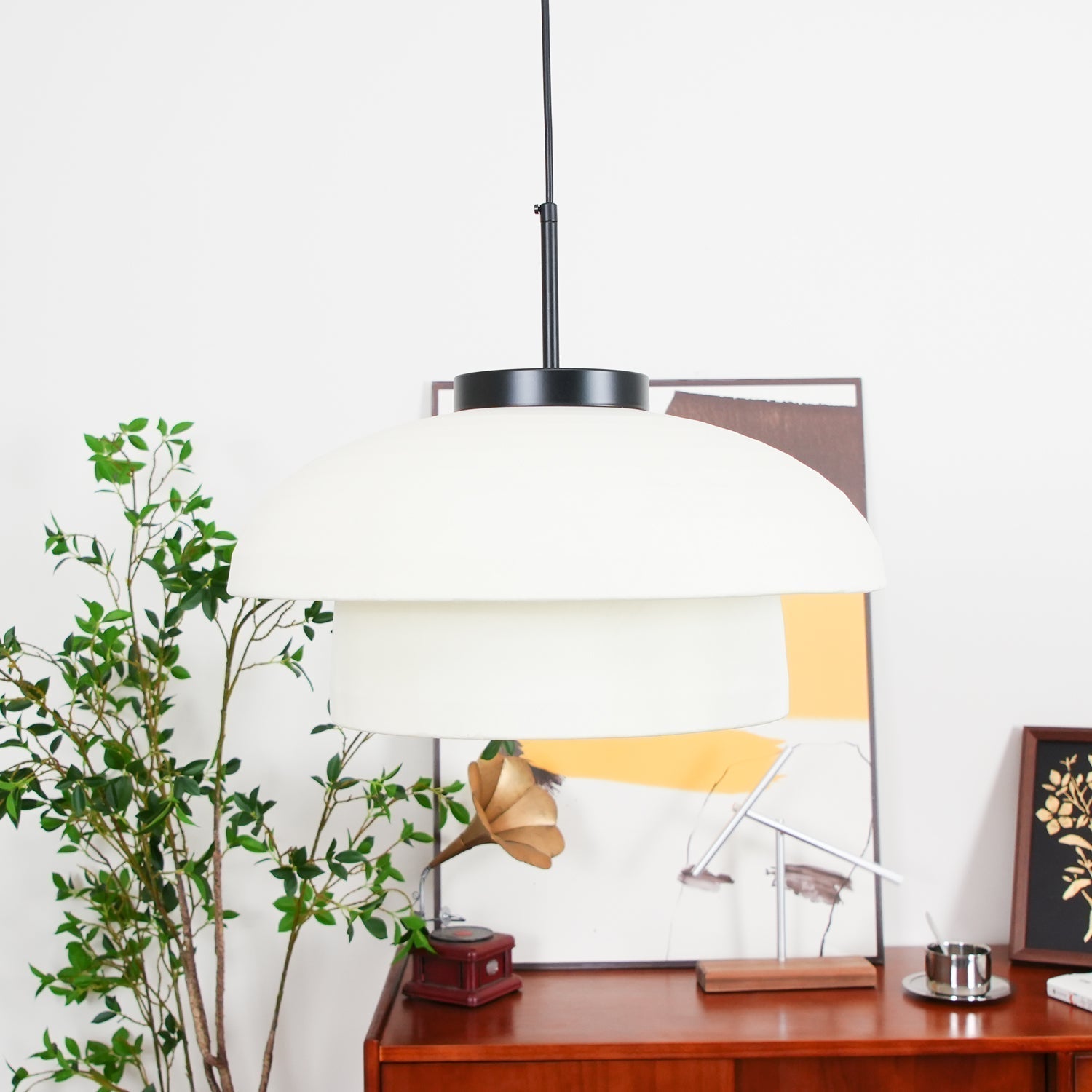 Fabric Art Hanging Lamp - Lamp Outdoor