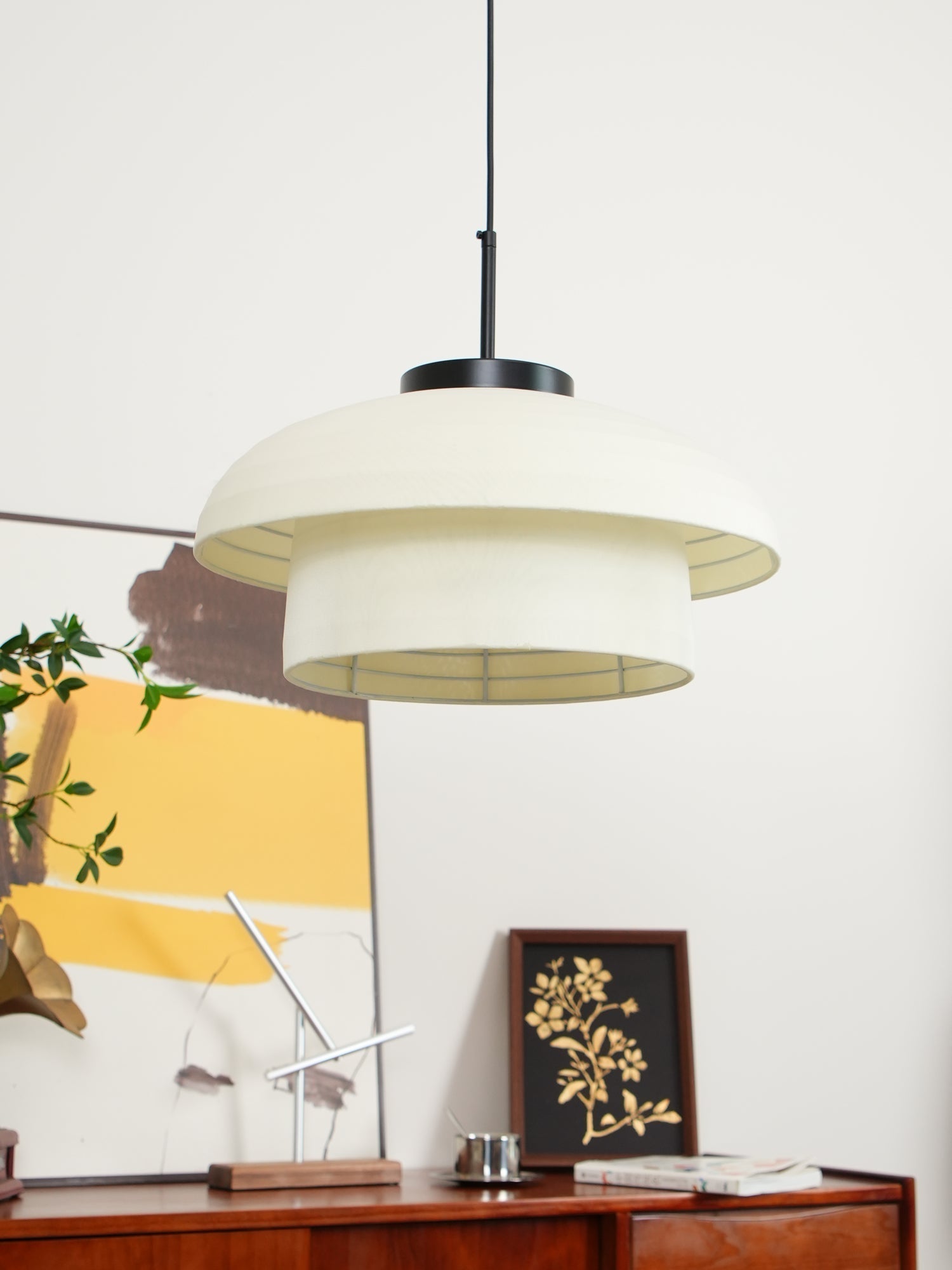 Fabric Art Hanging Lamp - Lamp Outdoor