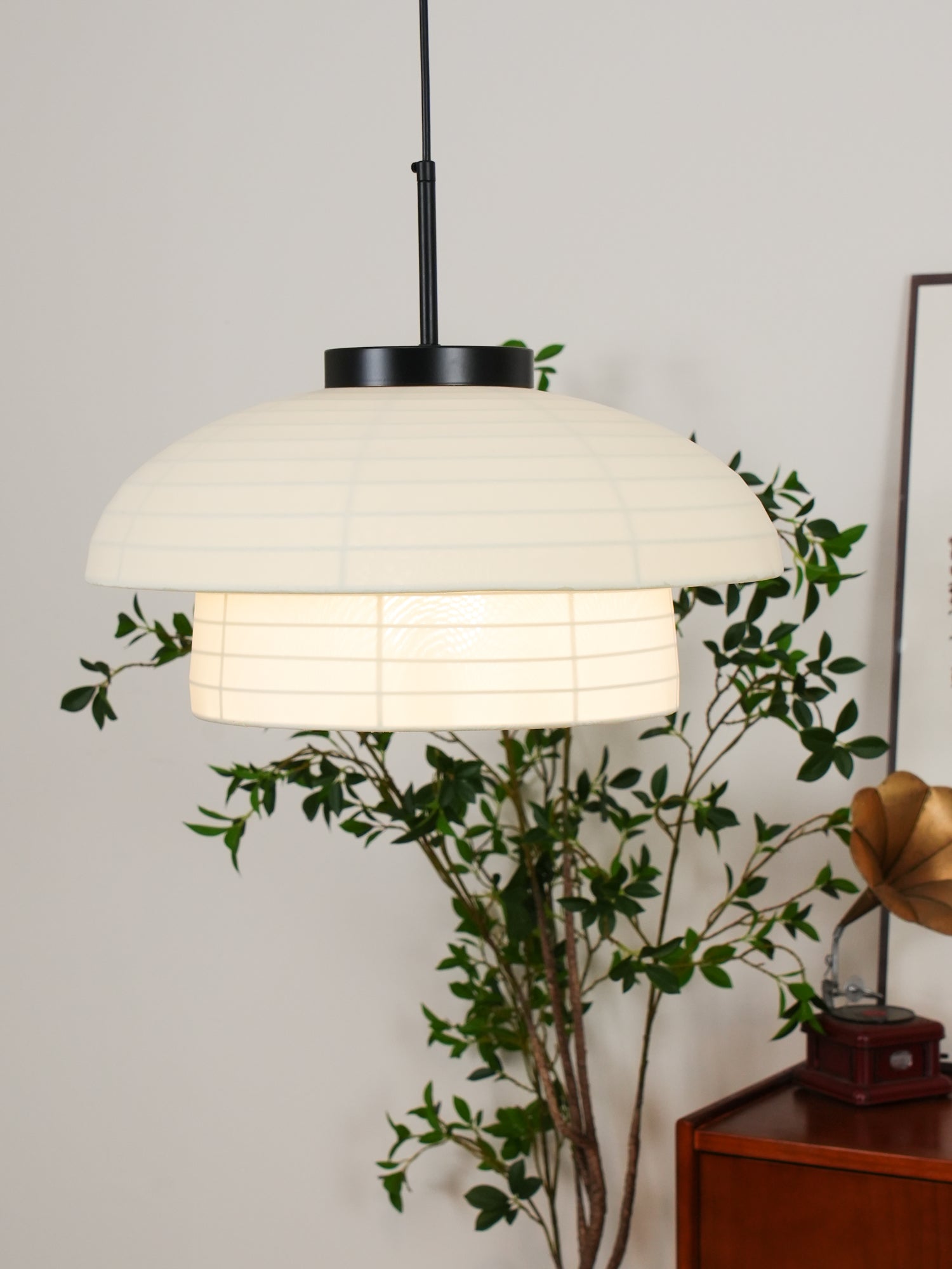 Fabric Art Hanging Lamp - Lamp Outdoor