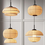 Fabric Art Hanging Lamp - Lamp Outdoor