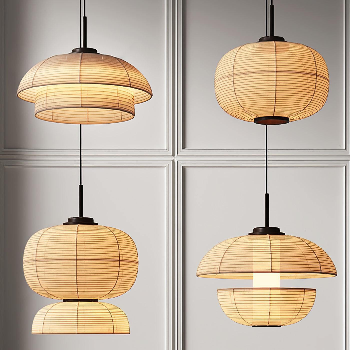 Fabric Art Hanging Lamp - Lamp Outdoor