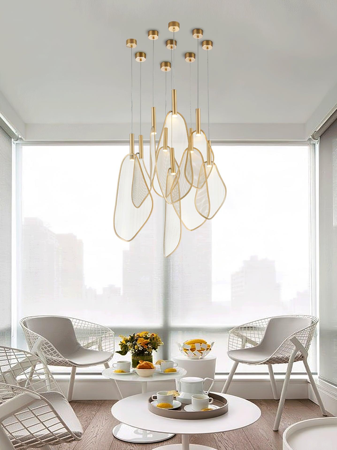 Reagan Luxury Metal Pendant Light - Lamp Outdoor