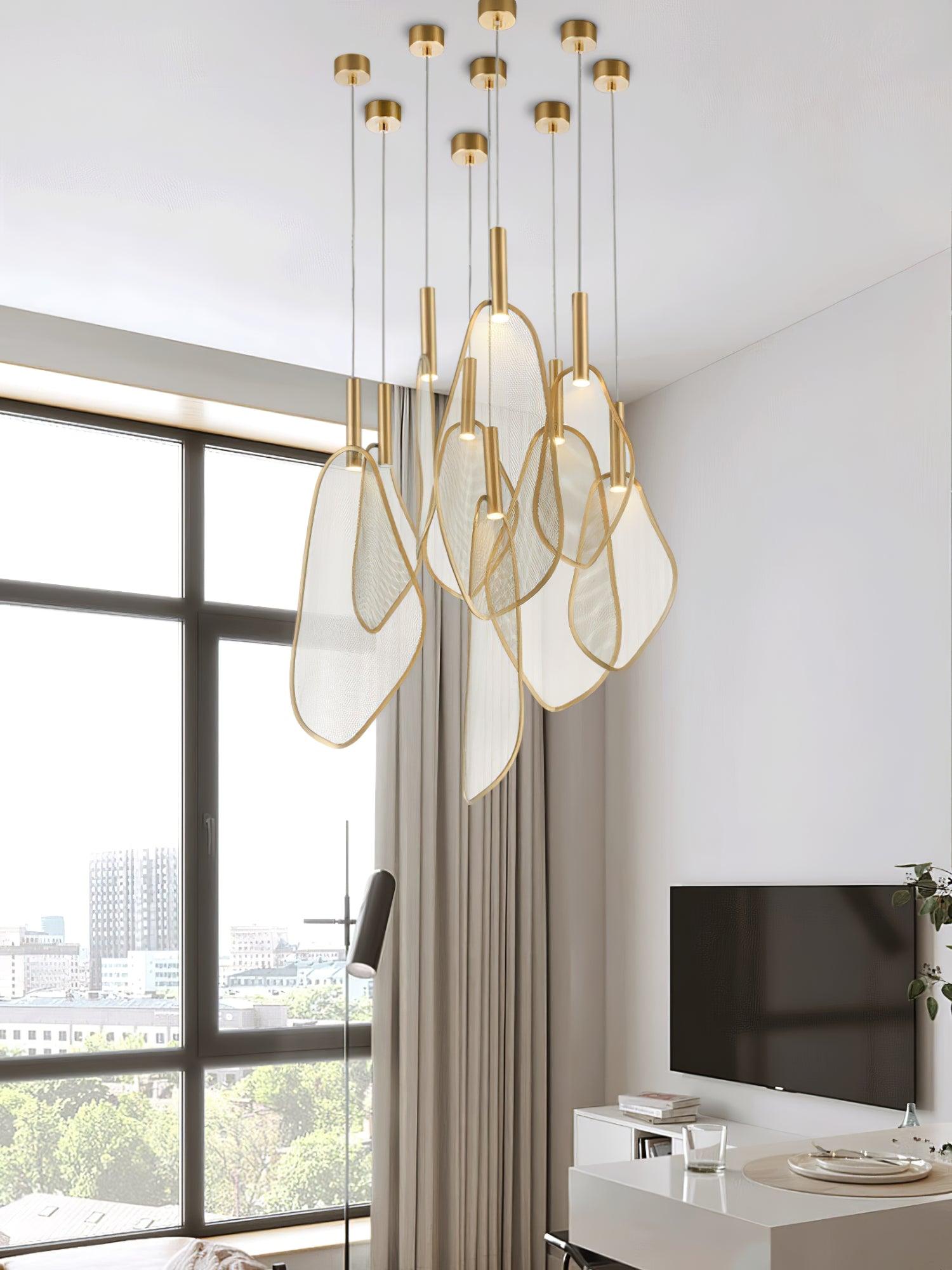 Reagan Luxury Metal Pendant Light - Lamp Outdoor