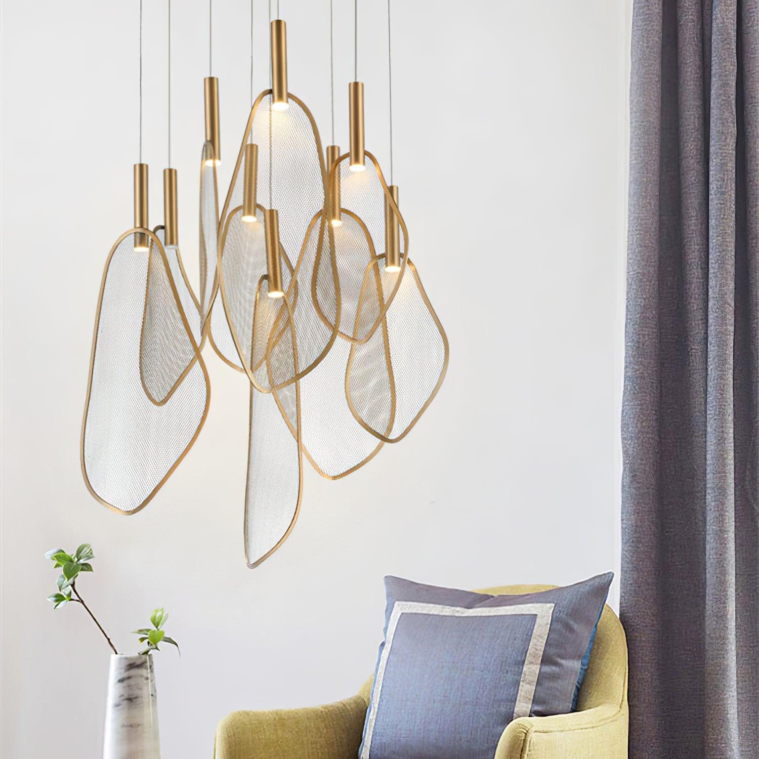 Reagan Luxury Metal Pendant Light - Lamp Outdoor