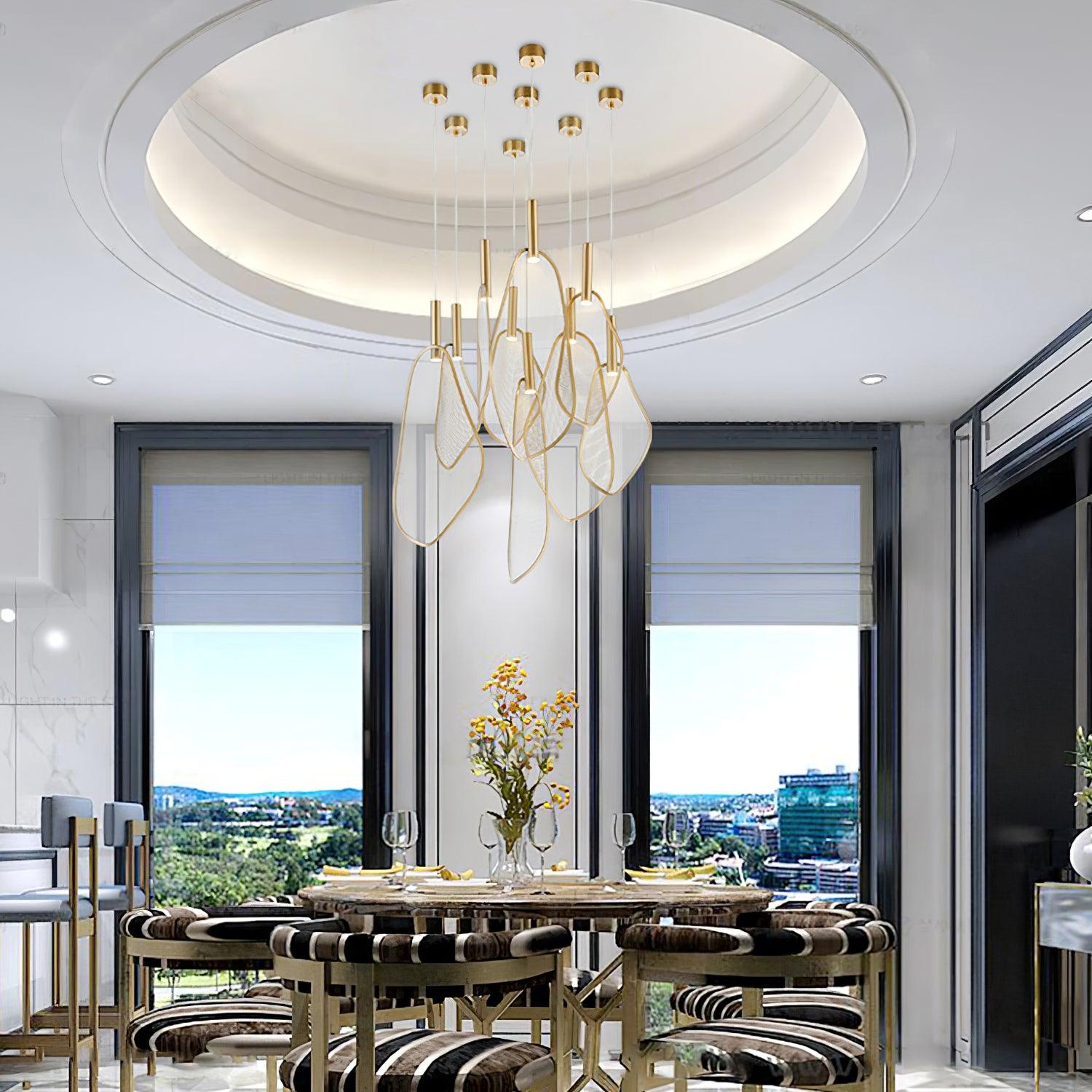 Reagan Luxury Metal Pendant Light - Lamp Outdoor