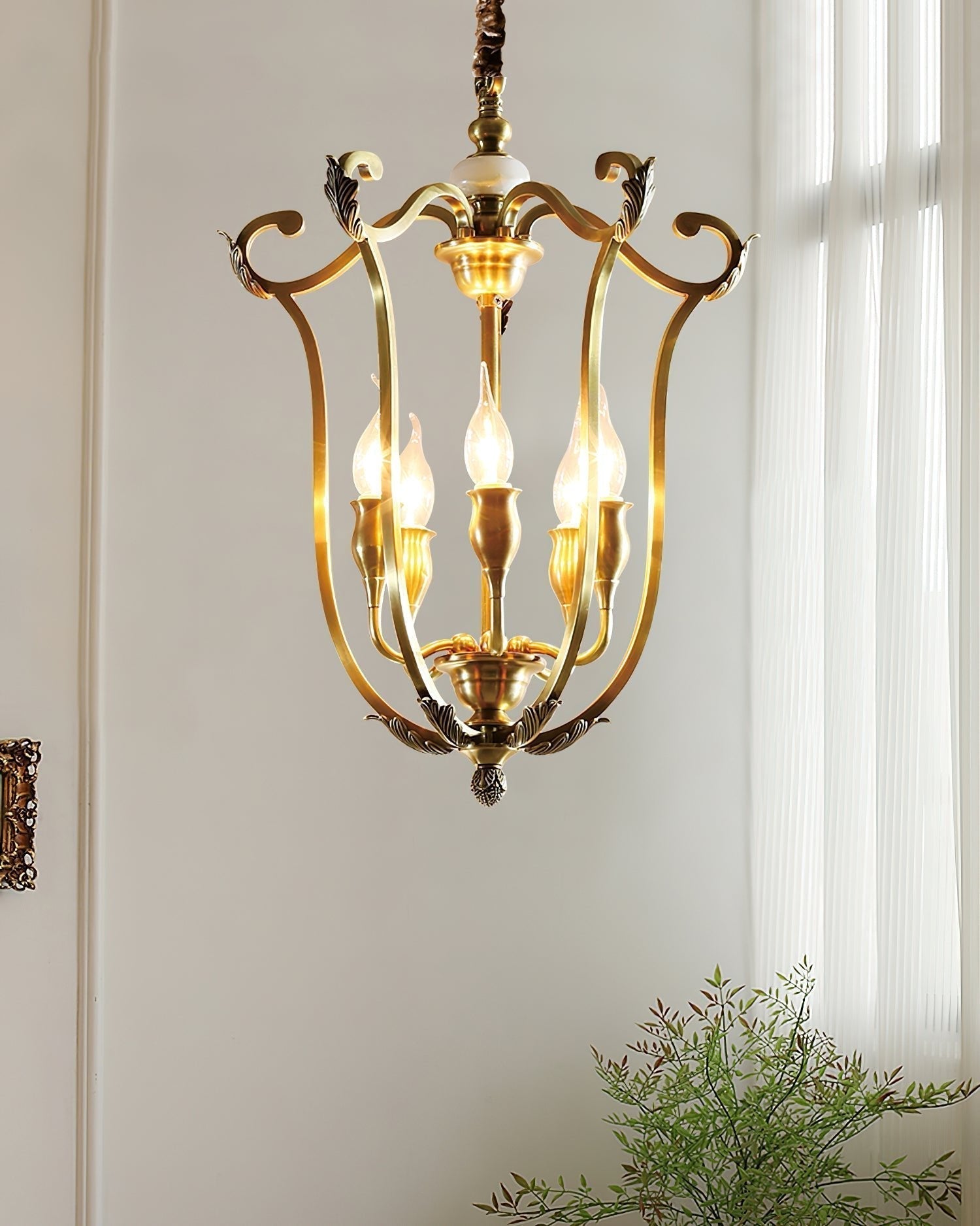 Farmhouse Lantern Chandelier - Lamp Outdoor