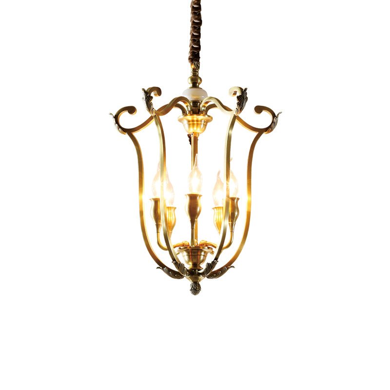 Farmhouse Lantern Chandelier - Lamp Outdoor