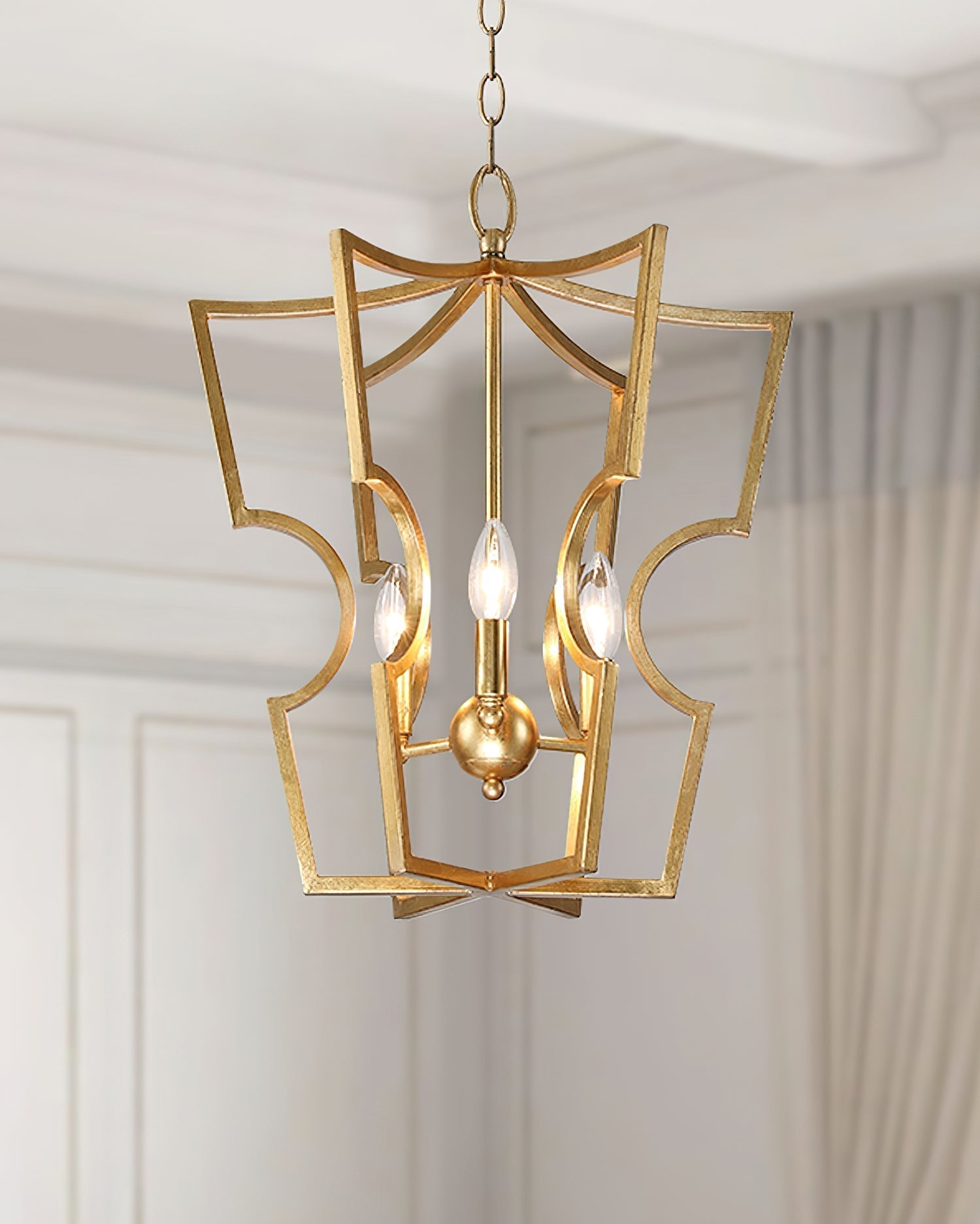 Farmhouse Lantern Chandelier - Lamp Outdoor