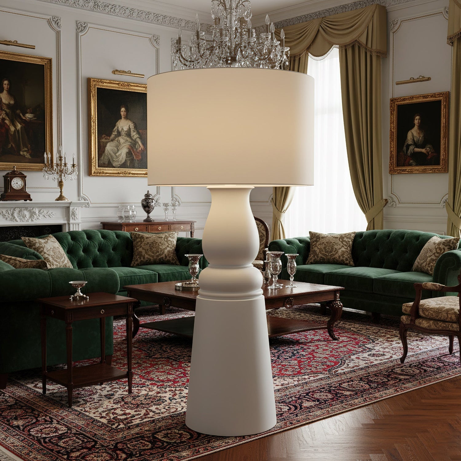 Farooo Modern Resin Floor Lamp