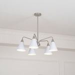 Elthaeth Premium Nordic Art Fashion Cono Metal Chandelier - Lamp Outdoor