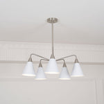 Elthaeth Premium Nordic Art Fashion Cono Metal Chandelier - Lamp Outdoor