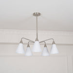 Elthaeth Premium Nordic Art Fashion Cono Metal Chandelier - Lamp Outdoor