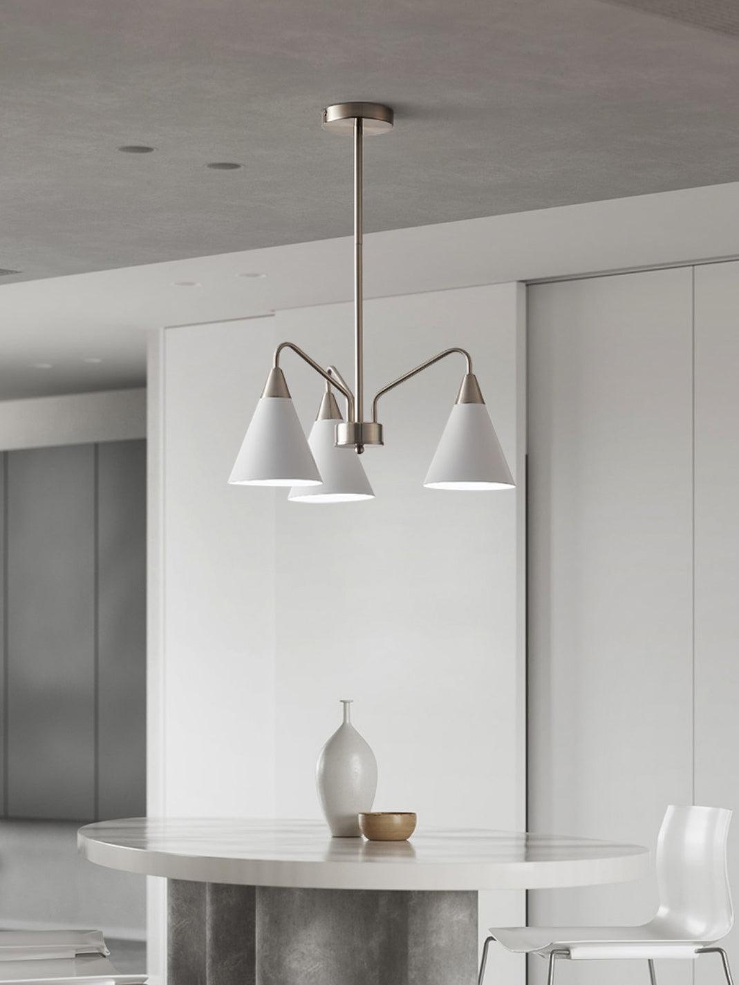 Elthaeth Premium Nordic Art Fashion Cono Metal Chandelier - Lamp Outdoor