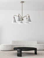 Elthaeth Premium Nordic Art Fashion Cono Metal Chandelier - Lamp Outdoor