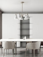 Elthaeth Premium Nordic Art Fashion Cono Metal Chandelier - Lamp Outdoor