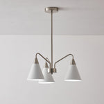 Elthaeth Premium Nordic Art Fashion Cono Metal Chandelier - Lamp Outdoor
