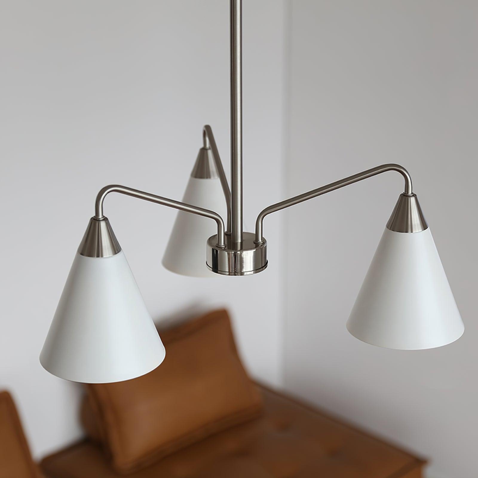 Elthaeth Premium Nordic Art Fashion Cono Metal Chandelier - Lamp Outdoor