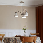 Elthaeth Premium Nordic Art Fashion Cono Metal Chandelier - Lamp Outdoor