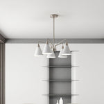Elthaeth Premium Nordic Art Fashion Cono Metal Chandelier - Lamp Outdoor