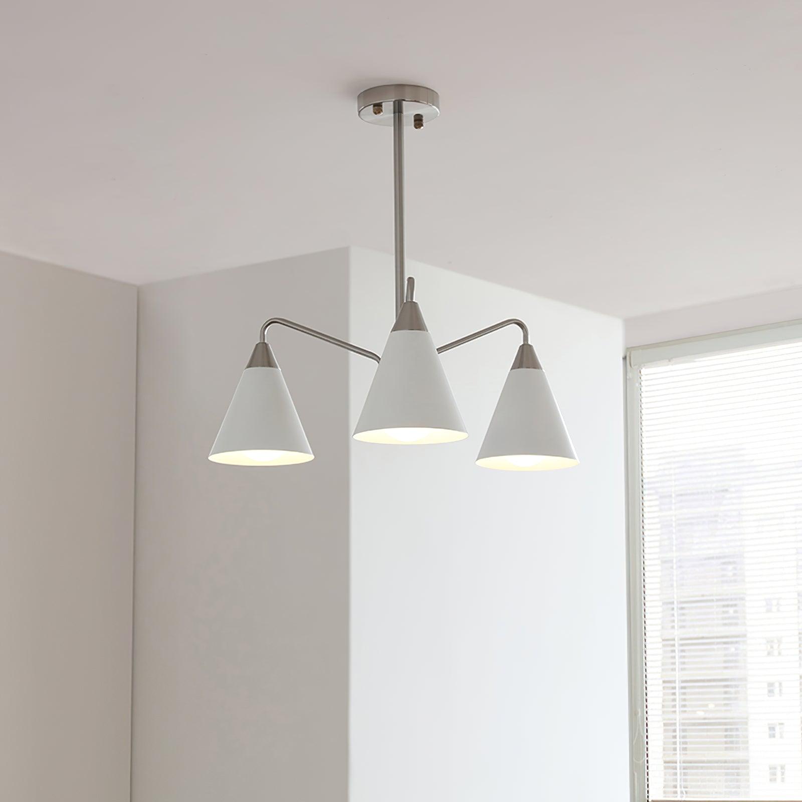 Elthaeth Premium Nordic Art Fashion Cono Metal Chandelier - Lamp Outdoor
