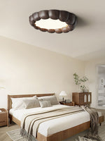 Faux Wood Ripple Ceiling Lamp - Lamp Outdoor