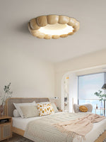 Faux Wood Ripple Ceiling Lamp - Lamp Outdoor