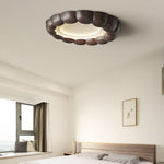 Faux Wood Ripple Ceiling Lamp - Lamp Outdoor