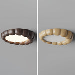 Faux Wood Ripple Ceiling Lamp - Lamp Outdoor