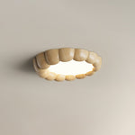 Faux Wood Ripple Ceiling Lamp - Lamp Outdoor