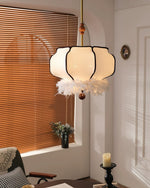 Feathered Lantern Pendant Light - Lamp Outdoor