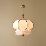 Feathered Lantern Pendant Light - Lamp Outdoor