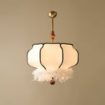 Feathered Lantern Pendant Light - Lamp Outdoor