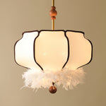 Feathered Lantern Pendant Light - Lamp Outdoor