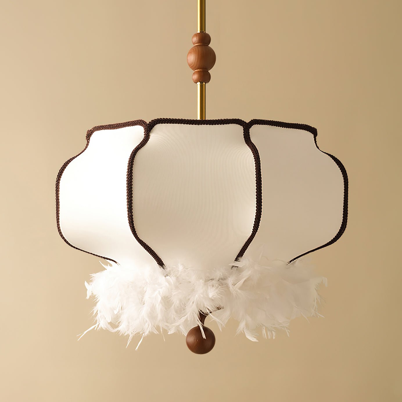 Feathered Lantern Pendant Light - Lamp Outdoor