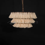 Lustra Chandelier Pink Bohemian Chic - Letslighting