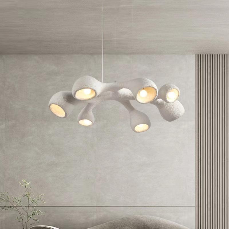 Wave Modern Polystyrene Pendant Light - Lamp Outdoor