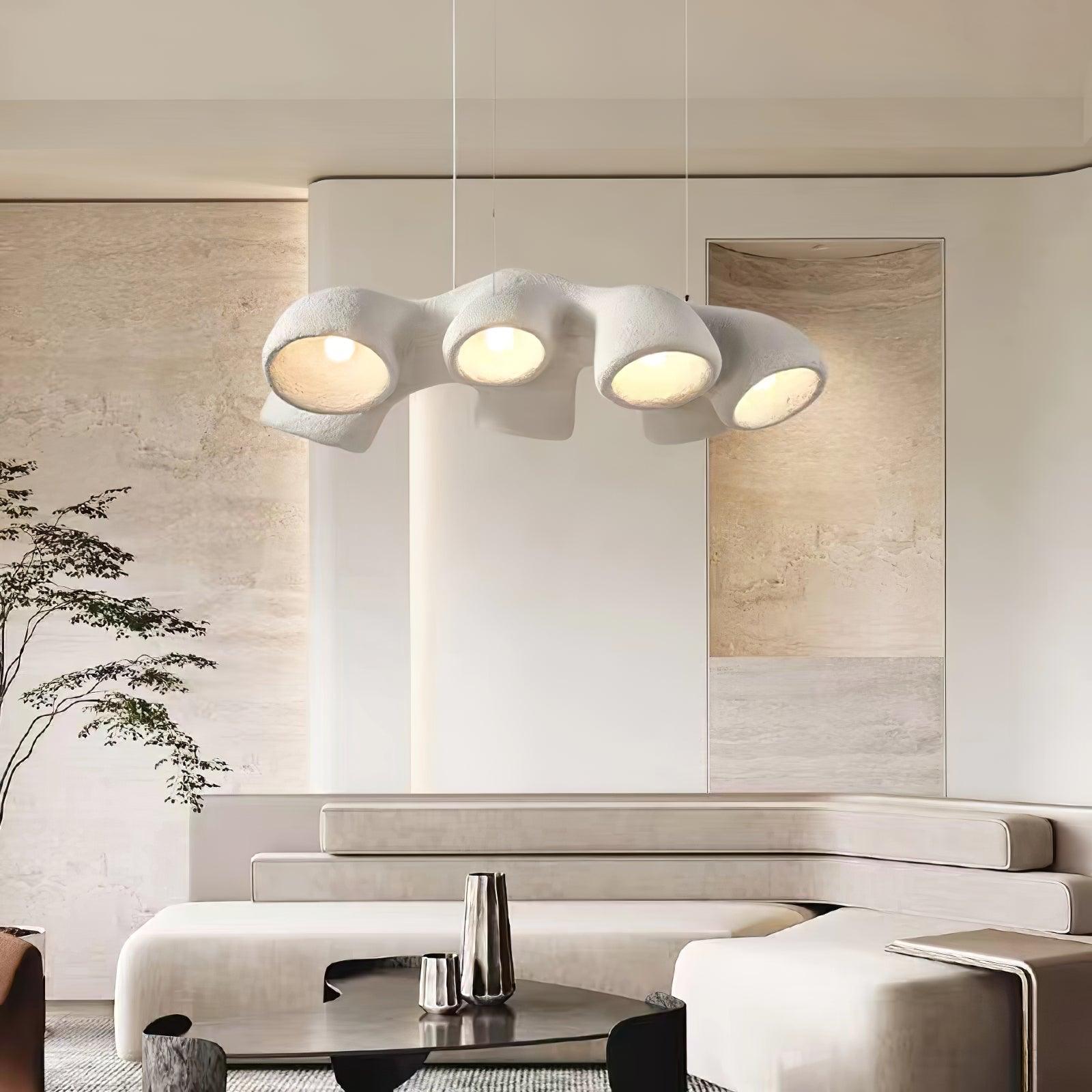 Wave Modern Polystyrene Pendant Light - Lamp Outdoor